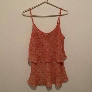 🧡 Flowy Orange Tank 🧡